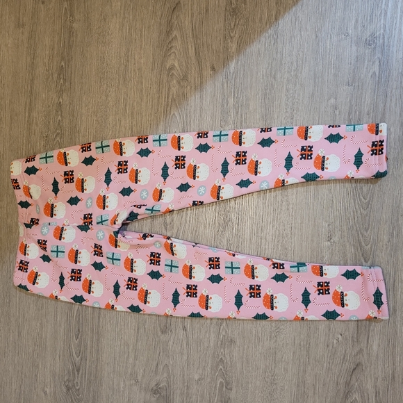 Girls Christmas pants, Lined inside to keep warm - Picture 5 of 5